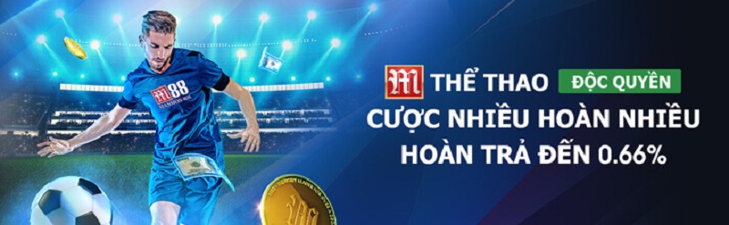 Vui năm mới cùng nhiều khuyến mãi khủng với M Thể thao - M88