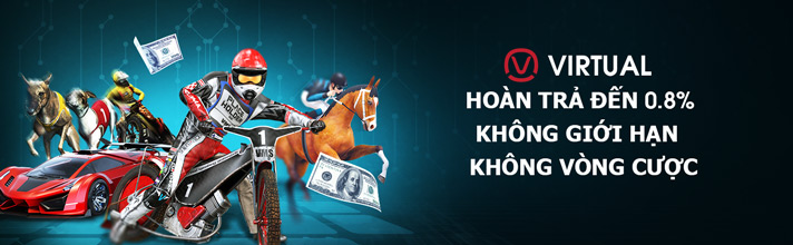 Tham gia Thể thao ảo, nhận ngày hoàn trả 0,8% mỗi ngày