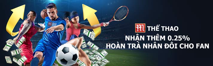 Nhân đôi thưởng, nhân đôi niềm vui cùng M Thể Thao